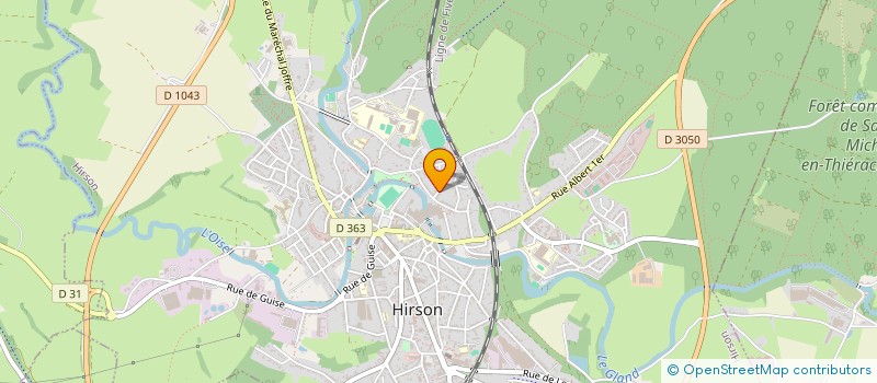 localisation de l'entreprise OEUVRER  MONDREPUIS