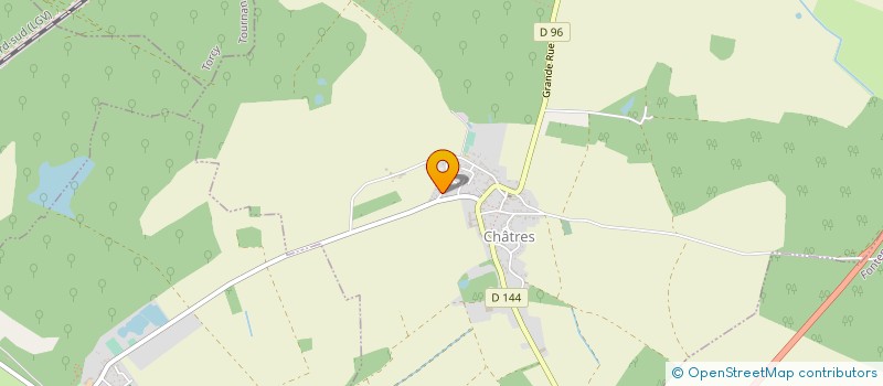 localisation de l'entreprise OEUVRES D ETRE LES ANGE SONS  CHATRES