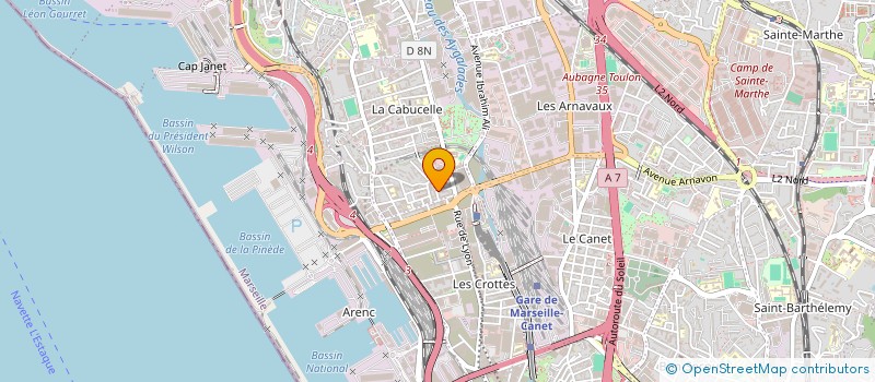 localisation de l'entreprise OEUVRES DU CENTRE DE LEADERSHIP APOSTOLIQUE à MARSEILLE
