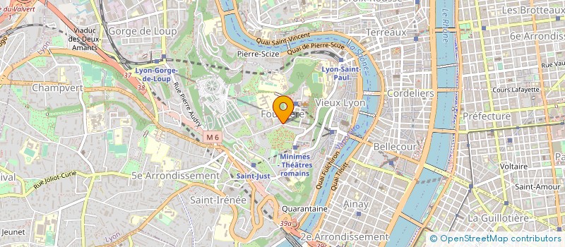 localisation de l'entreprise OEUVRES MISSIONS DON BOSCO à LYON