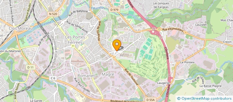localisation de l'entreprise OEUVRES SOCIAL CULTUREL POPULAIRE CTRE à LIMOGES
