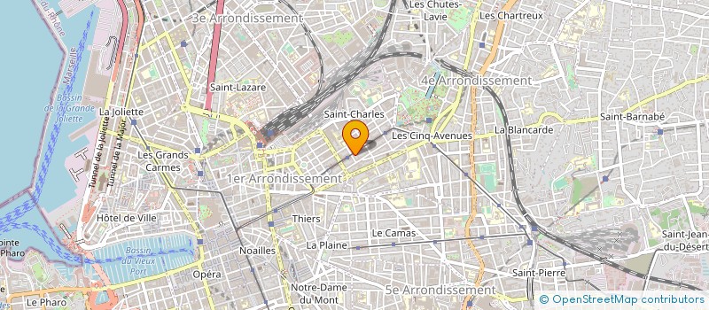 localisation de l'entreprise OEUVRES SOCIALES DU CINEMA à MARSEILLE