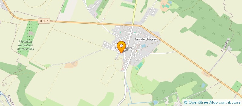 localisation de l'entreprise OEUVRIA  CRESPIERES