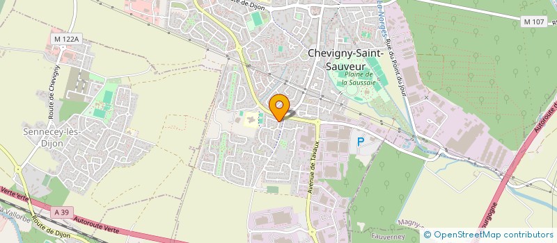 localisation de l'entreprise OF CARS  CHEVIGNY-SAINT-SAUVEUR