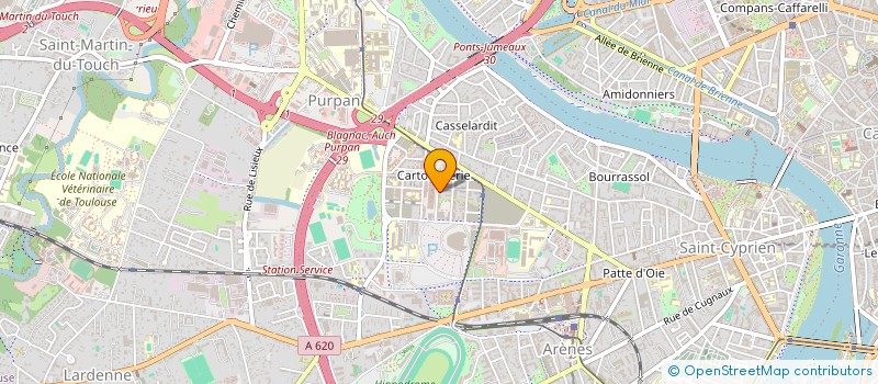 localisation de l'entreprise OF CONSTRUCTION à TOULOUSE