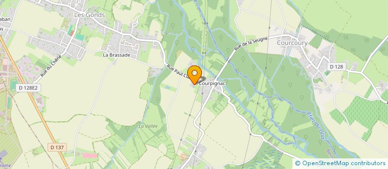 localisation de l'entreprise OF DEVELOPPEMENT  LES GONDS