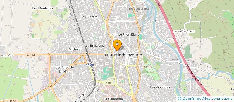 localisation de l'entreprise OF GRAFEAN  SALON-DE-PROVENCE