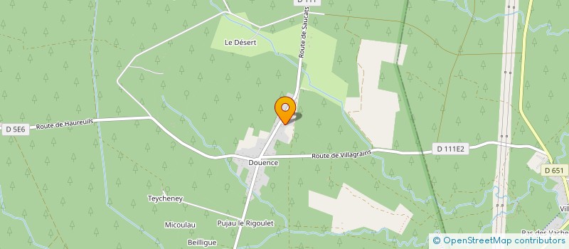 localisation de l'entreprise OF INVEST  ST MAGNE