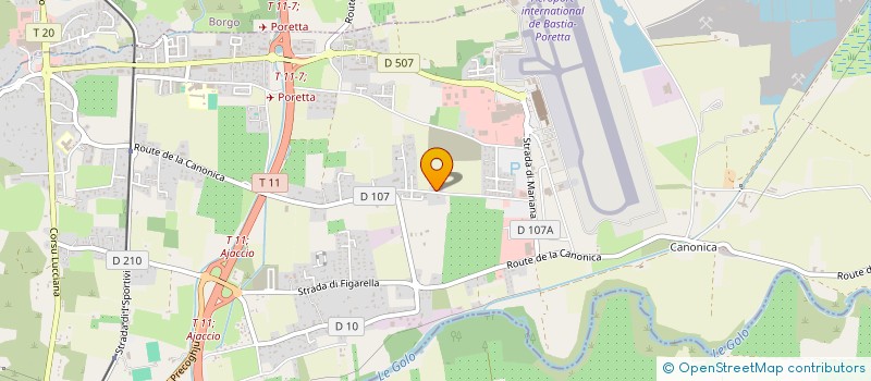 localisation de l'entreprise OF LOC à LUCCIANA