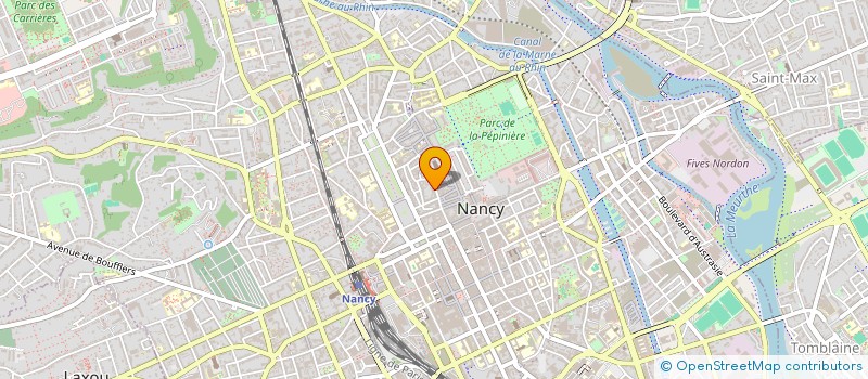 localisation de l'entreprise OF NANCY  LAY-SAINT-CHRISTOPHE