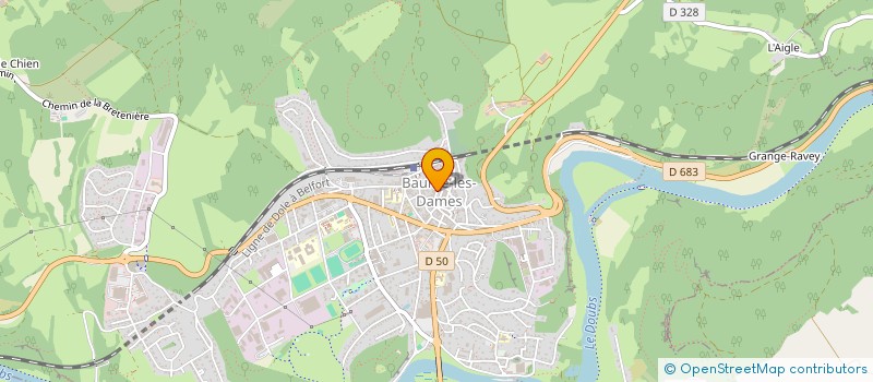 localisation de l'entreprise OF'S COPY  BAUME-LES-DAMES