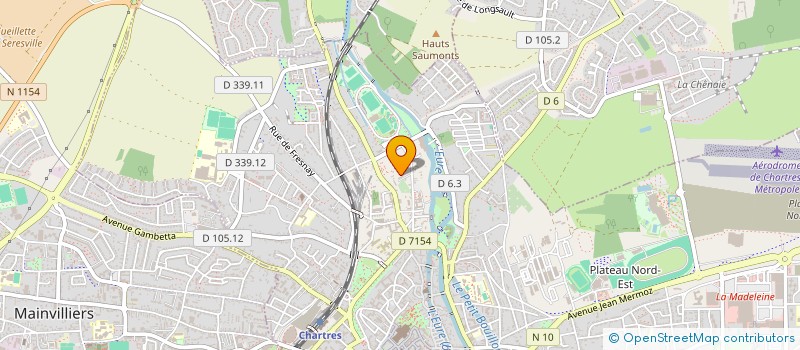 localisation de l'entreprise OF SAS à CHARTRES
