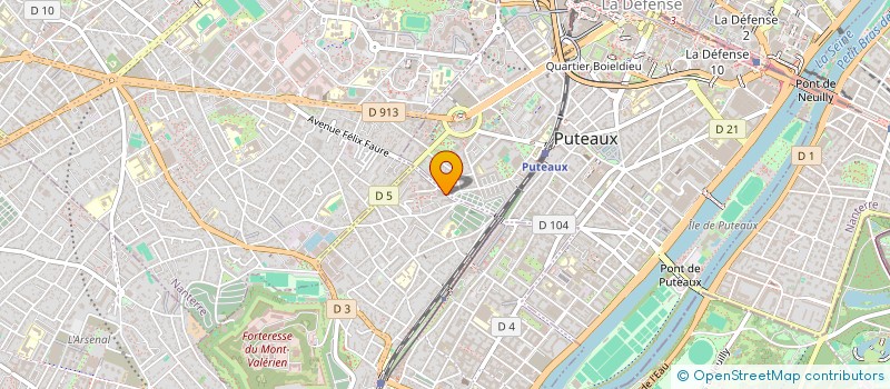 localisation de l'entreprise OF SOLUTIONS à SURESNES
