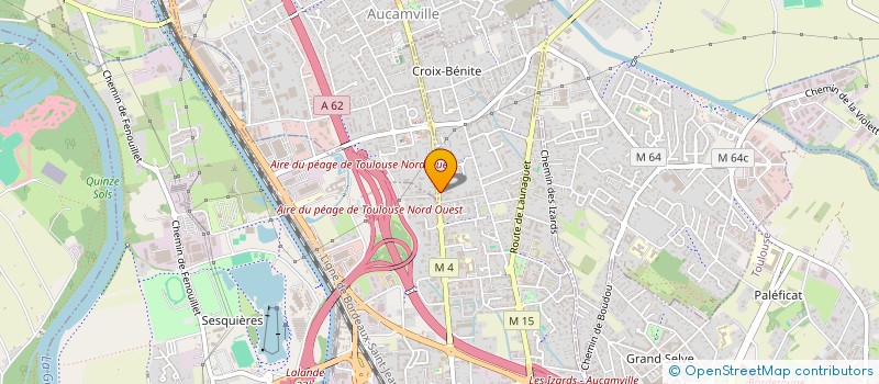 localisation de l'entreprise OFA  TOULOUSE