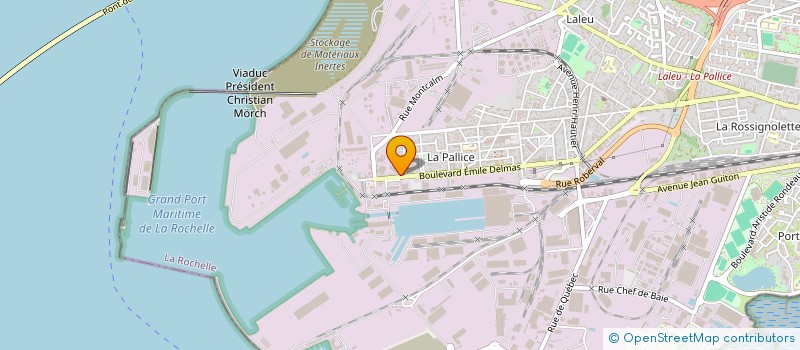 localisation de l'entreprise OFACO  LA ROCHELLE