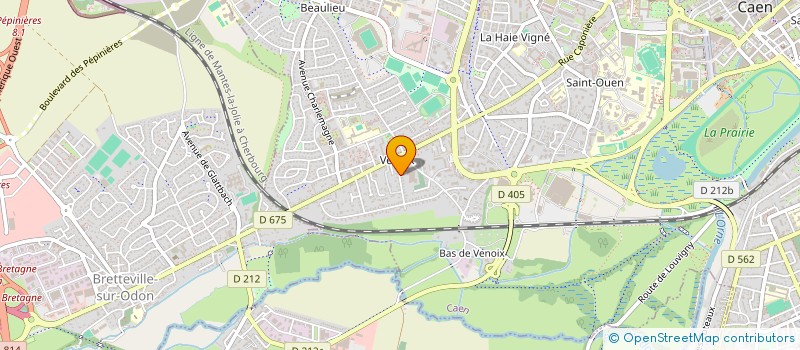 localisation de l'entreprise OFAGU à CAEN