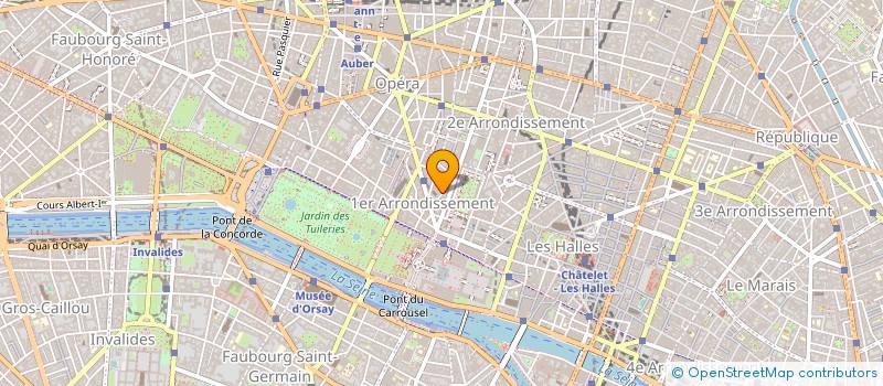 localisation de l'entreprise OFAL FRANCE à PARIS