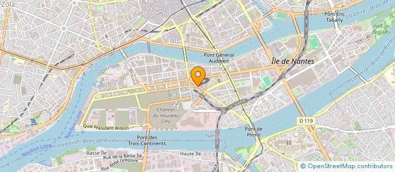 localisation de l'entreprise OFALS à NANTES