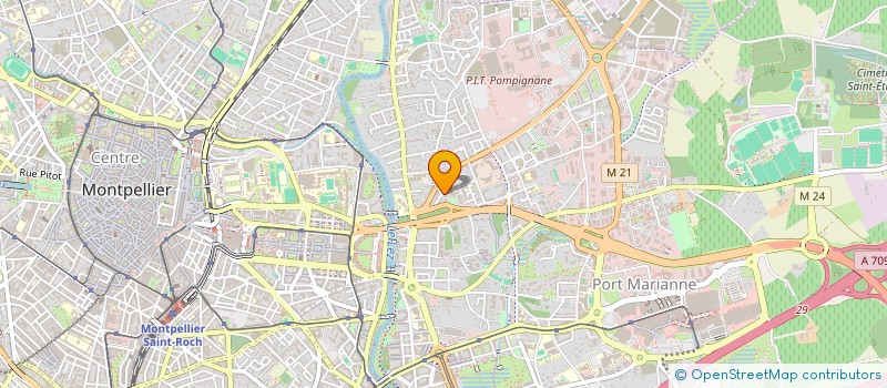 localisation de l'entreprise OFANK AGENCY à MONTPELLIER