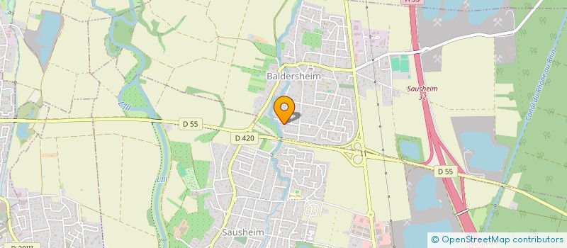 localisation de l'entreprise OFB  BALDERSHEIM