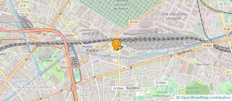 localisation de l'entreprise OFB ECOM  PARIS