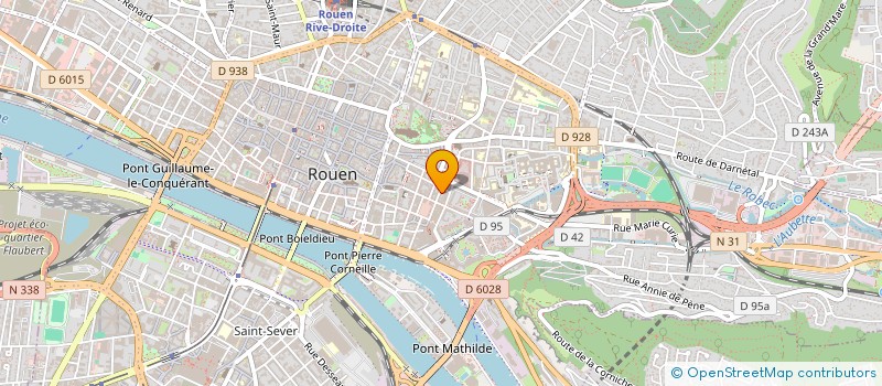 localisation de l'entreprise OFB MUSIC PRODUCTION à ROUEN