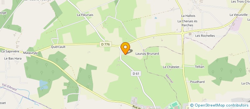 localisation de l'entreprise OFBC OUEST FRANCE BATIMENT CONSTRUCTION  VAL D'ANAST