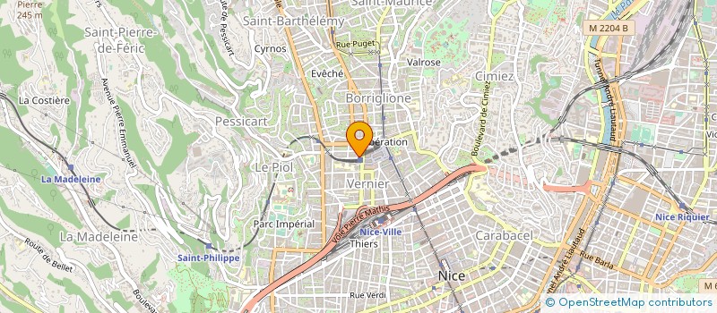 localisation de l'entreprise OFC  NICE
