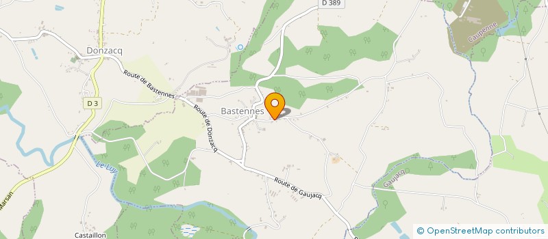 localisation de l'entreprise OFCX  BASTENNES