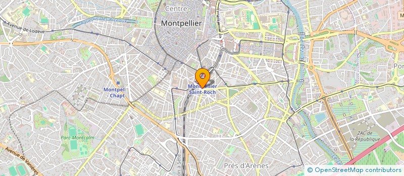 localisation de l'entreprise OFD BUSINESS SAS à MONTPELLIER