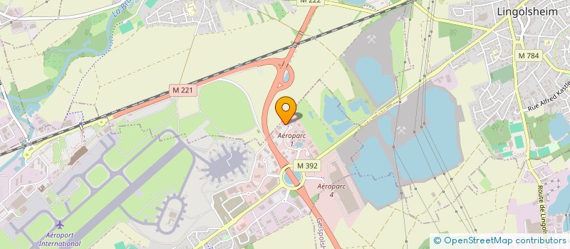 localisation de l'entreprise OFDC  ENTZHEIM