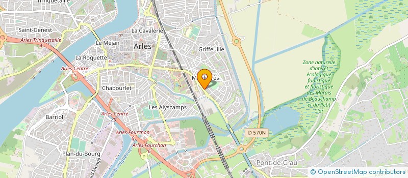 localisation de l'entreprise OFDLC à ARLES