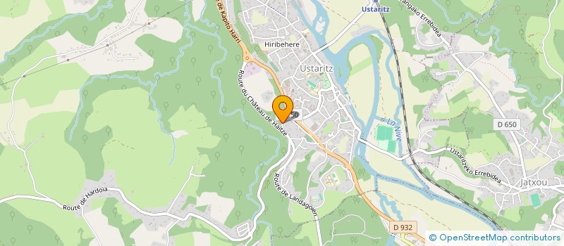 localisation de l'entreprise OFEA  USTARITZ