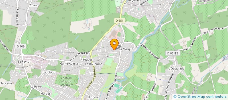 localisation de l'entreprise OFEA  LEOGNAN