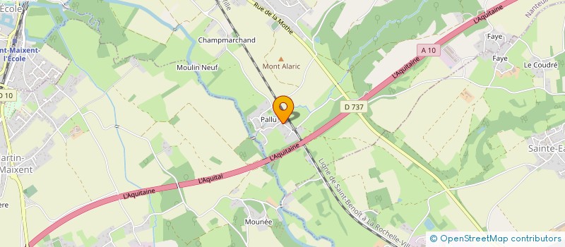 localisation de l'entreprise OFED  NANTEUIL