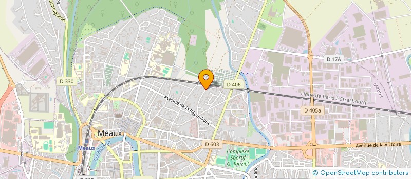 localisation de l'entreprise OFEE à MEAUX