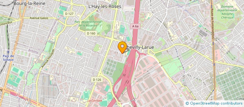 localisation de l'entreprise OFEE CONSULTING à CHEVILLY-LARUE