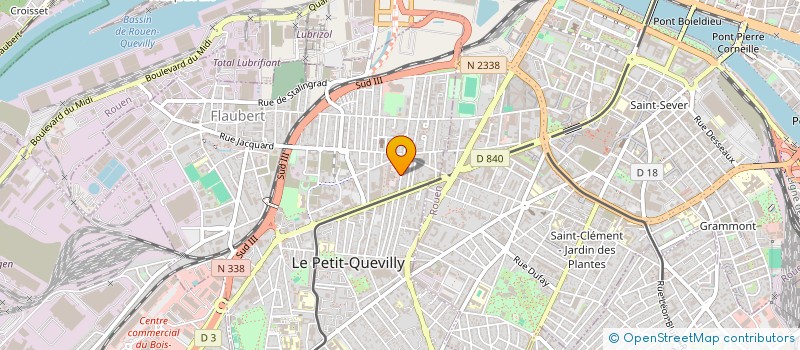 localisation de l'entreprise OFELIAS à LE PETIT-QUEVILLY