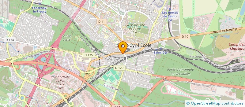 localisation de l'entreprise OFENIKS  SAINT-CYR-L'ECOLE