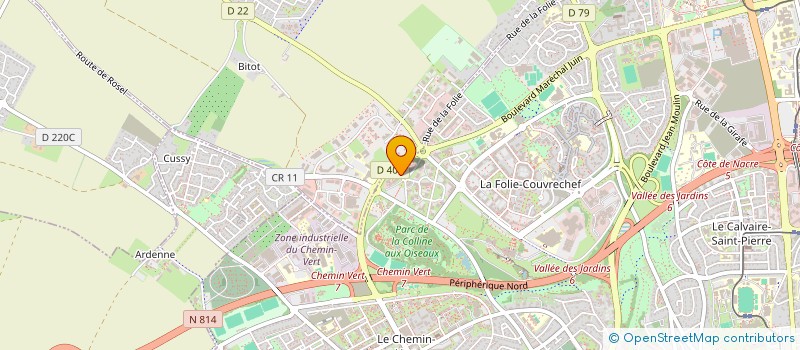 localisation de l'entreprise OFEO à CAEN
