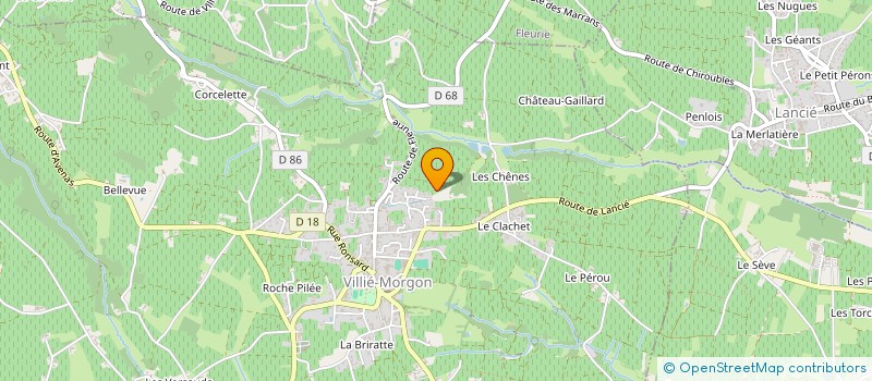 localisation de l'entreprise OFF à VILLIE-MORGON