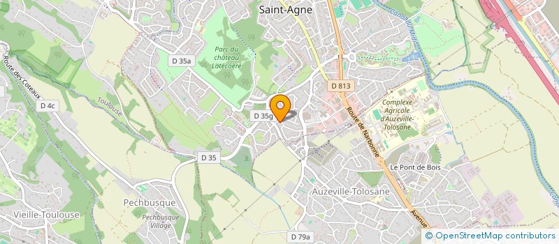 localisation de l'entreprise OFF - AXIS à RAMONVILLE-SAINT-AGNE