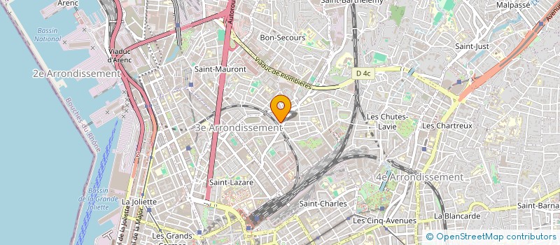 localisation de l'entreprise OFF-CELLS à MARSEILLE