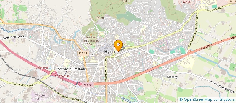 localisation de l'entreprise OFF INTERCOM TOURISME DU GOLFE ILES D OR  HYERES