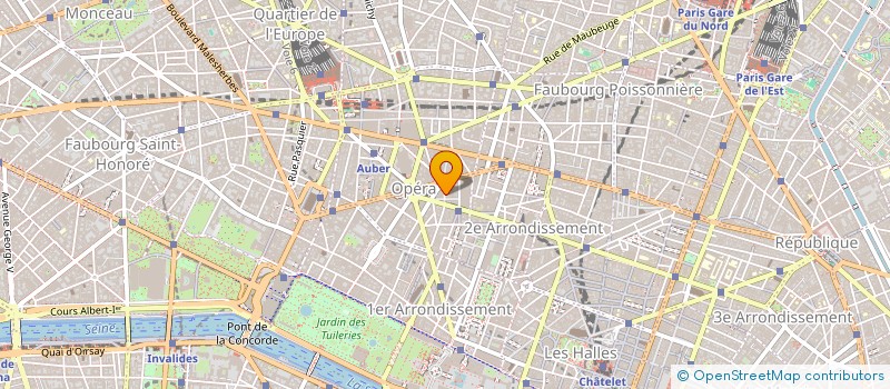 localisation de l'entreprise OFF MANAGEMENT COMMUNICATIONS à PARIS