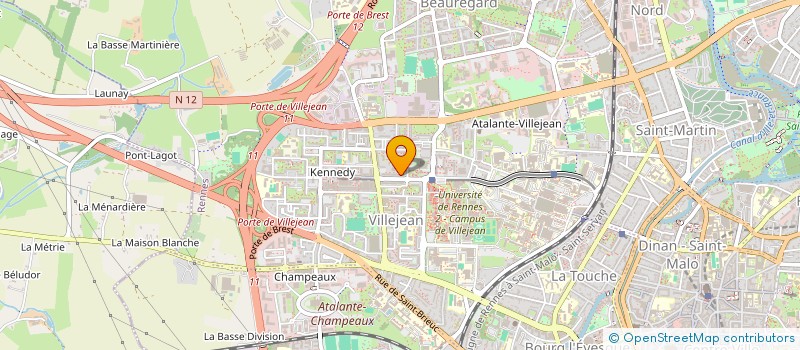 localisation de l'entreprise OFF NOUVEAU FORMA ODONTOLOGIQUE CONTINUE  RENNES