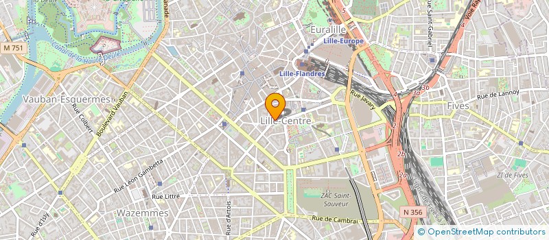 localisation de l'entreprise OFF PROVIDENCE  LILLE