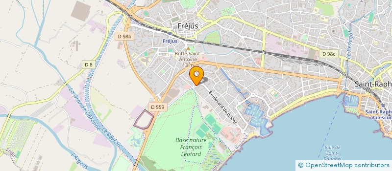 localisation de l'entreprise OFF ROAD ADVENTURE à FREJUS