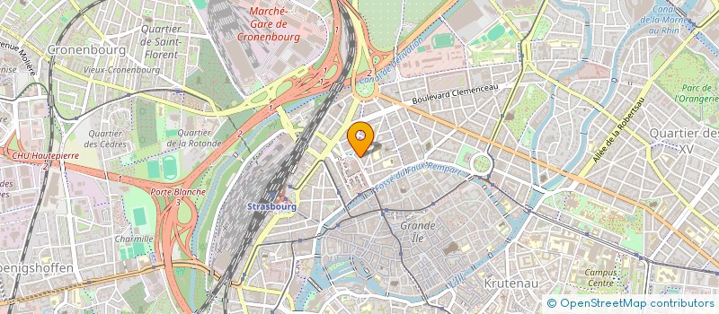 localisation de l'entreprise OFF ROAD AVENTURE EXPERIENCE à STRASBOURG