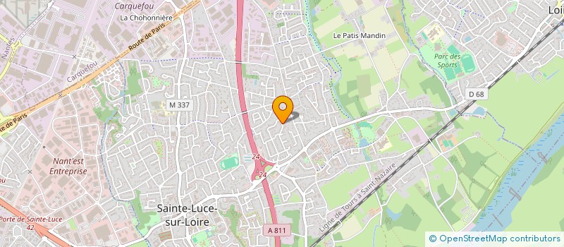 localisation de l'entreprise OFF-ROAD-RIDERS (02R OU 0RR)  SAINTE-LUCE-SUR-LOIRE